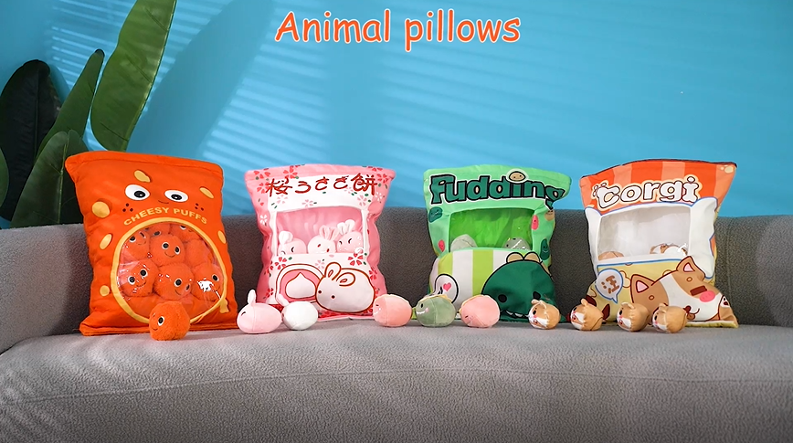 Amazon.com: Civaner Kawaii Bunny Plush Pillow Cute Room Decor